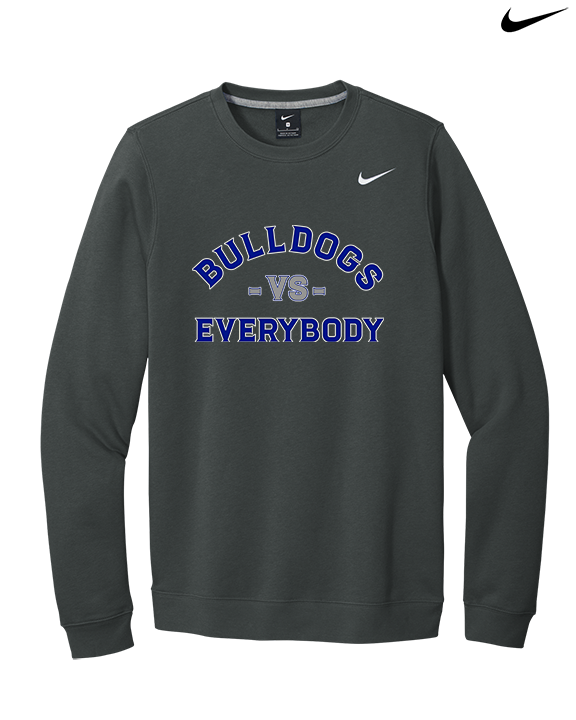 Portageville HS Football Vs Everybody - Mens Nike Crewneck