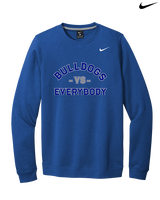 Portageville HS Football Vs Everybody - Mens Nike Crewneck