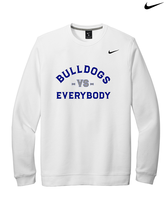 Portageville HS Football Vs Everybody - Mens Nike Crewneck