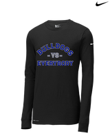 Portageville HS Football Vs Everybody - Mens Nike Longsleeve