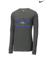 Portageville HS Football Vs Everybody - Mens Nike Longsleeve