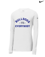 Portageville HS Football Vs Everybody - Mens Nike Longsleeve