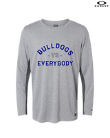 Portageville HS Football Vs Everybody - Mens Oakley Longsleeve