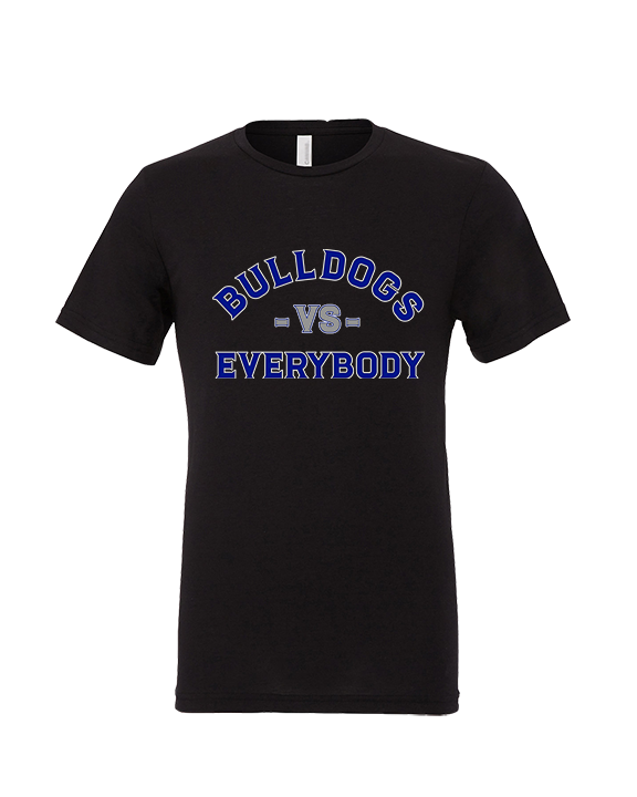 Portageville HS Football Vs Everybody - Tri-Blend Shirt