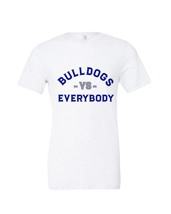 Portageville HS Football Vs Everybody - Tri-Blend Shirt