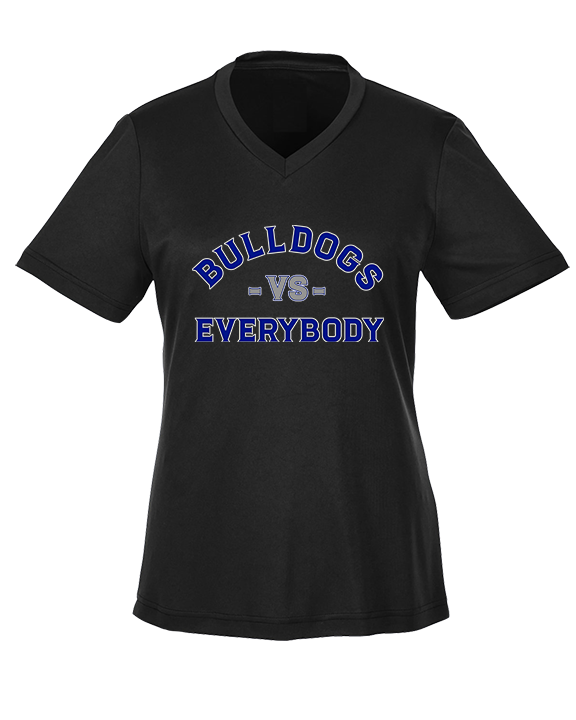 Portageville HS Football Vs Everybody - Womens Performance Shirt