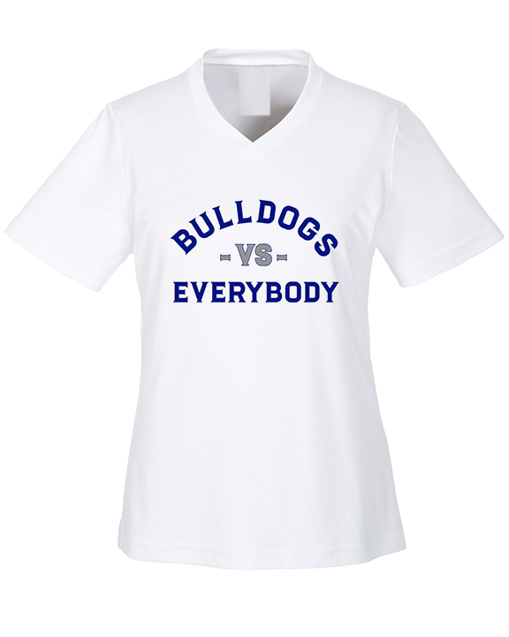 Portageville HS Football Vs Everybody - Womens Performance Shirt