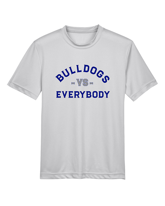 Portageville HS Football Vs Everybody - Youth Performance Shirt