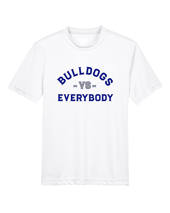 Portageville HS Football Vs Everybody - Youth Performance Shirt