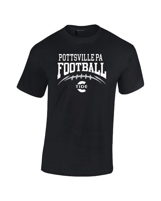 Pottsville School Football - Cotton T-Shirt