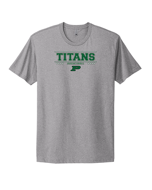 Poway HS Girls Basketball Border - Mens Select Cotton T-Shirt