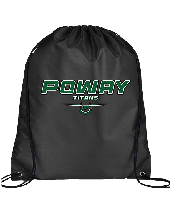 Poway HS Girls Basketball Design - Drawstring Bag