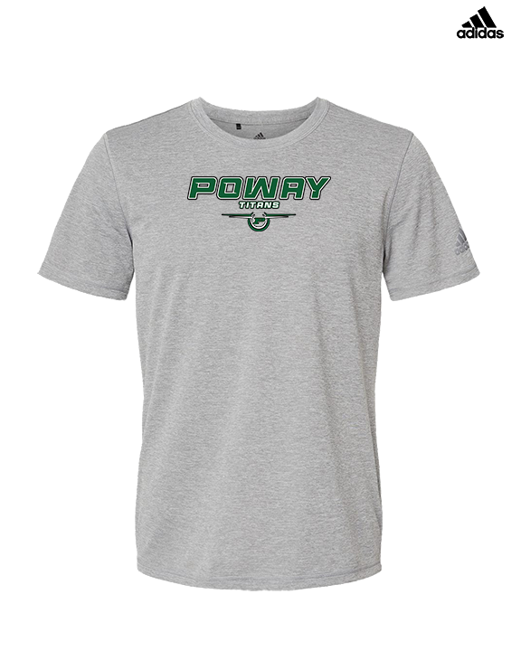 Poway HS Girls Basketball Design - Mens Adidas Performance Shirt