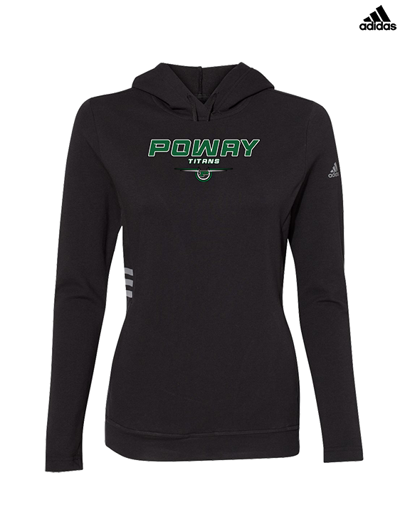 Poway HS Girls Basketball Design - Womens Adidas Hoodie