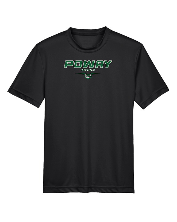 Poway HS Girls Basketball Design - Youth Performance Shirt