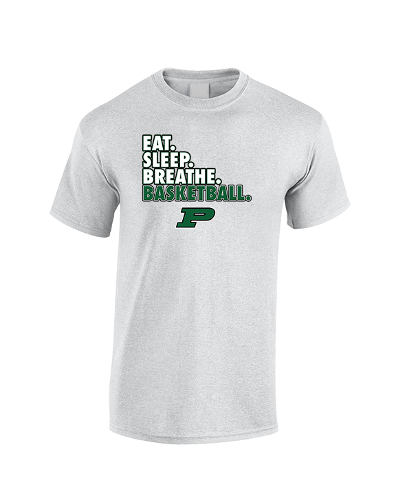 Poway HS Girls Basketball Eat Sleep Breathe - Cotton T-Shirt