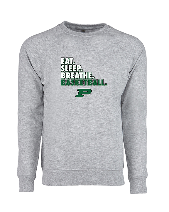 Poway HS Girls Basketball Eat Sleep Breathe - Crewneck Sweatshirt