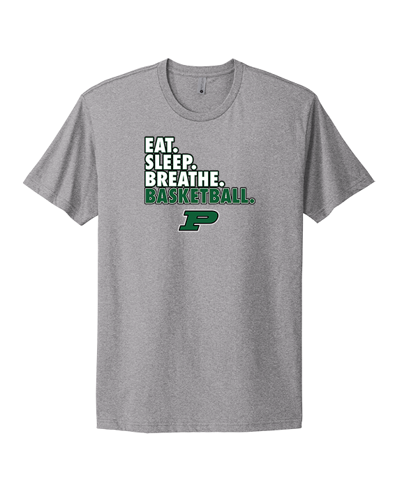 Poway HS Girls Basketball Eat Sleep Breathe - Mens Select Cotton T-Shirt