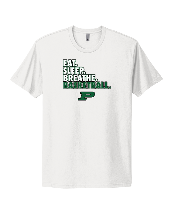 Poway HS Girls Basketball Eat Sleep Breathe - Mens Select Cotton T-Shirt