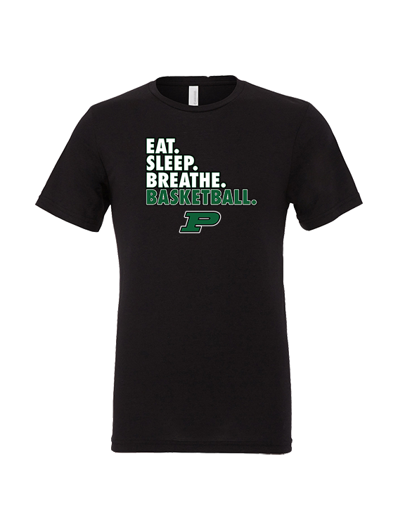 Poway HS Girls Basketball Eat Sleep Breathe - Tri-Blend Shirt