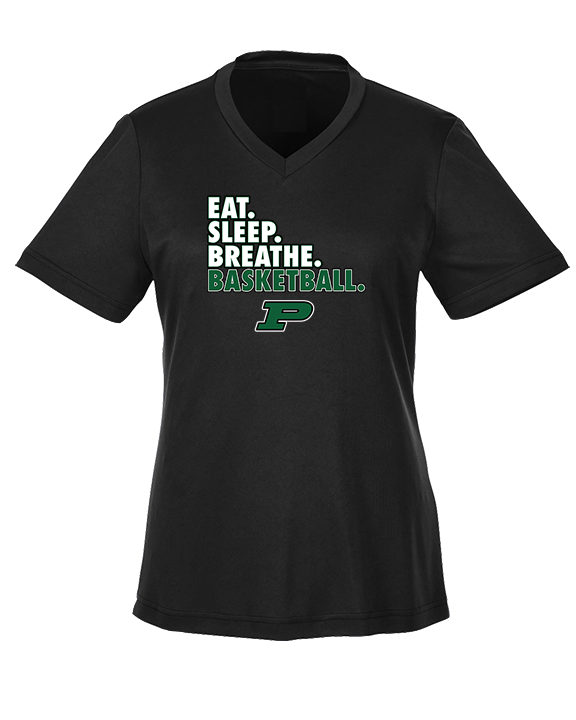 Poway HS Girls Basketball Eat Sleep Breathe - Womens Performance Shirt