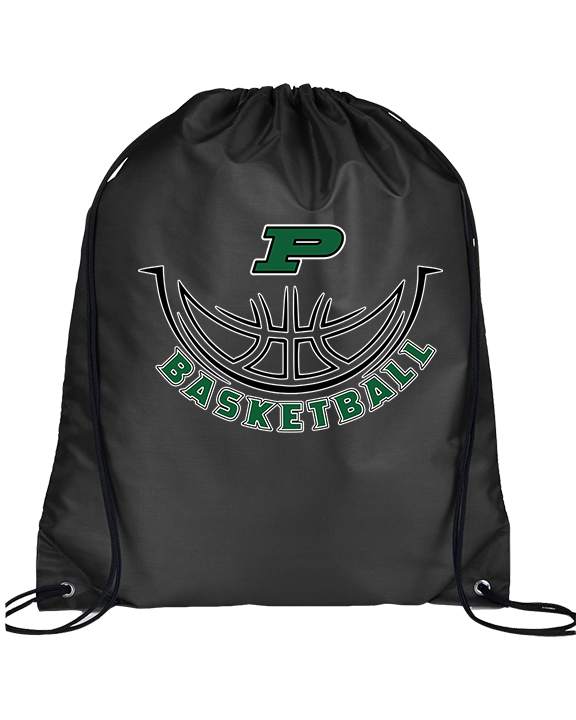 Poway HS Girls Basketball Outline - Drawstring Bag