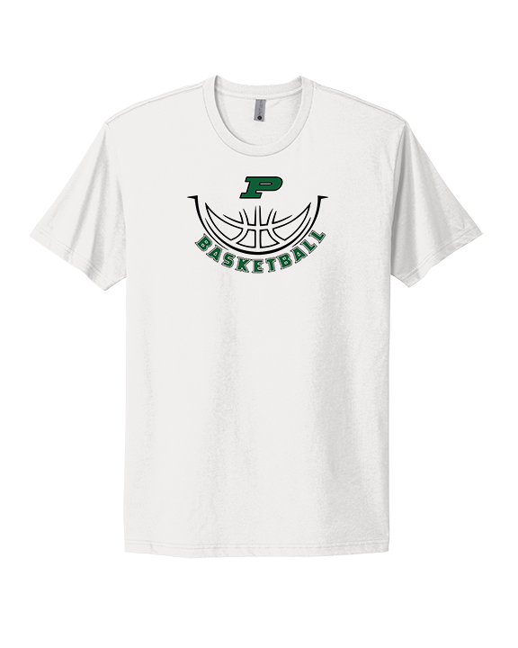 Poway HS Girls Basketball Outline - Mens Select Cotton T-Shirt