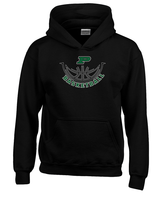 Poway HS Girls Basketball Outline - Youth Hoodie