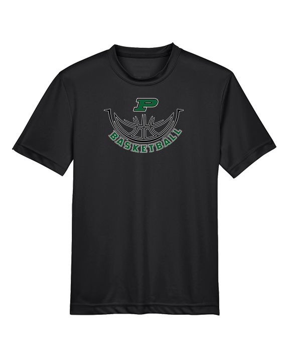 Poway HS Girls Basketball Outline - Youth Performance Shirt
