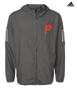 PowerBat Baseball Main Logo 1 - Mens Adidas Full Zip Jacket