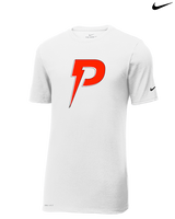 PowerBat Baseball Main Logo 1 - Mens Nike Cotton Poly Tee