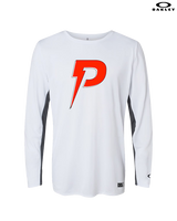 PowerBat Baseball Main Logo 1 - Mens Oakley Longsleeve