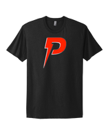 PowerBat Baseball Main Logo 1 - Mens Select Cotton T-Shirt
