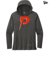 PowerBat Baseball Main Logo 1 - New Era Tri-Blend Hoodie
