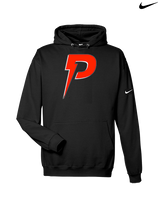 PowerBat Baseball Main Logo 1 - Nike Club Fleece Hoodie