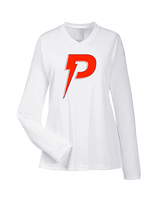 PowerBat Baseball Main Logo 1 - Womens Performance Longsleeve