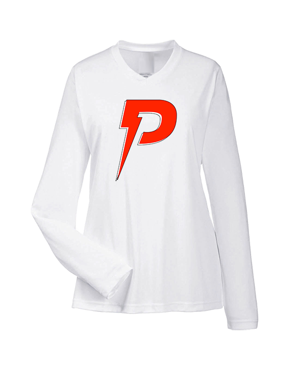 PowerBat Baseball Main Logo 1 - Womens Performance Longsleeve