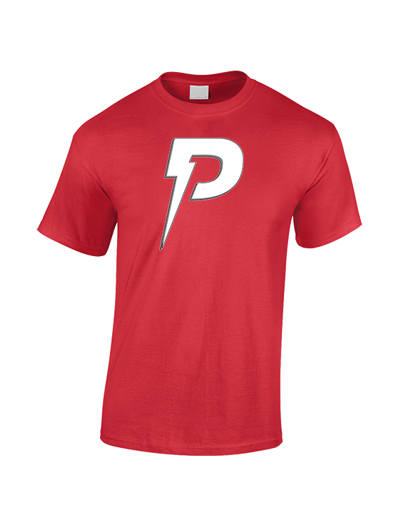 PowerBat Baseball Main Logo 1 Red - Cotton T-Shirt