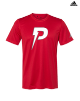 PowerBat Baseball Main Logo 1 Red - Mens Adidas Performance Shirt