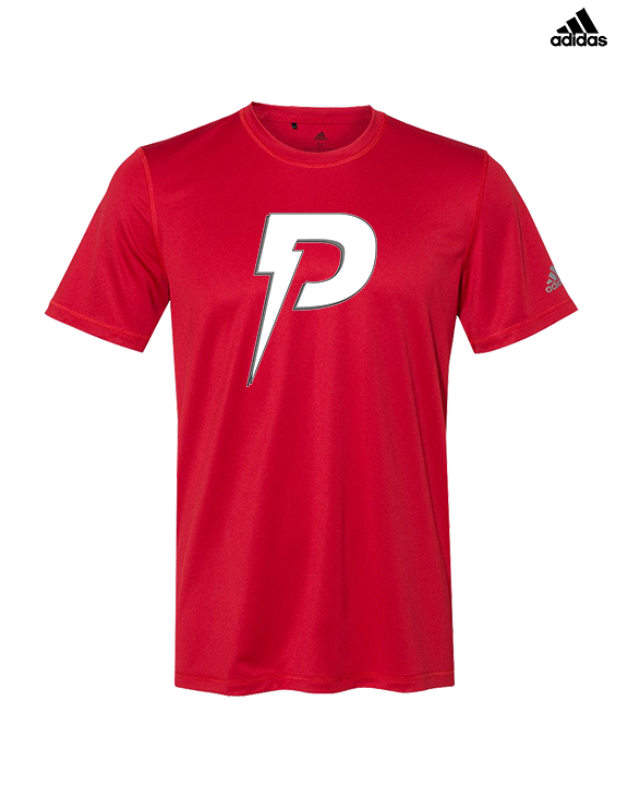 PowerBat Baseball Main Logo 1 Red - Mens Adidas Performance Shirt