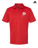 PowerBat Baseball Main Logo 1 Red - Mens Adidas Polo
