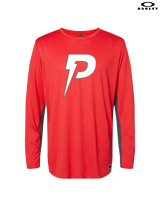 PowerBat Baseball Main Logo 1 Red - Mens Oakley Longsleeve