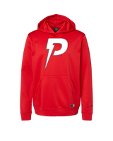 PowerBat Baseball Main Logo 1 Red - Oakley Performance Hoodie