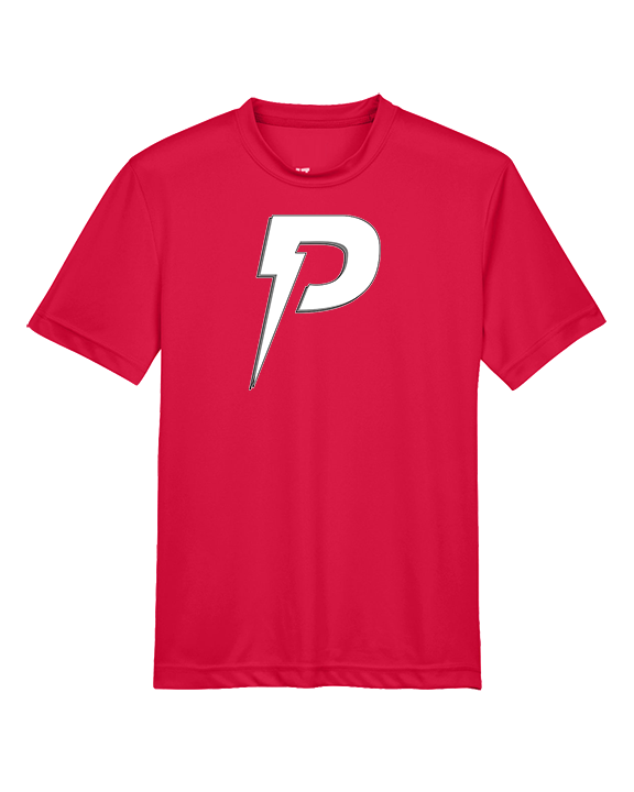 PowerBat Baseball Main Logo 1 Red - Youth Performance Shirt