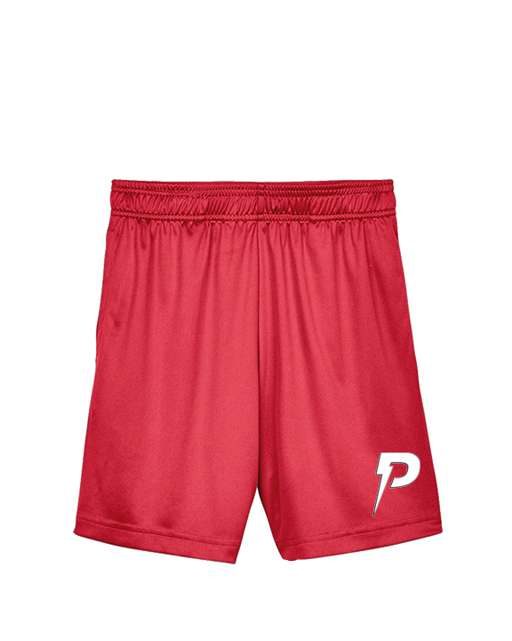 PowerBat Baseball Main Logo 1 Red - Youth Training Shorts