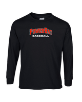 PowerBat Baseball Main Logo 2 - Cotton Longsleeve