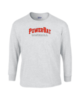 PowerBat Baseball Main Logo 2 - Cotton Longsleeve