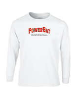 PowerBat Baseball Main Logo 2 - Cotton Longsleeve