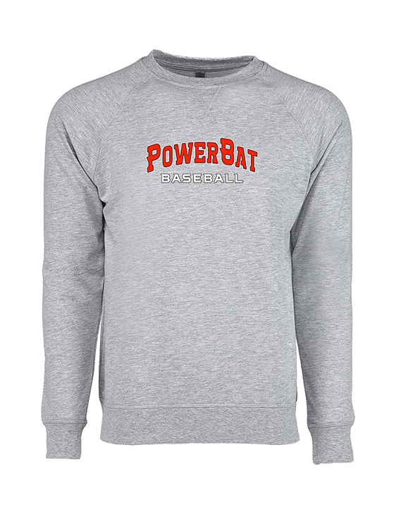 PowerBat Baseball Main Logo 2 - Crewneck Sweatshirt