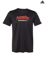 PowerBat Baseball Main Logo 2 - Mens Adidas Performance Shirt